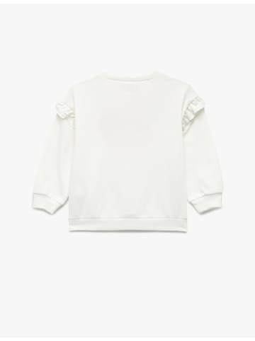 KOTON SWEATSHIRTS in Ekru