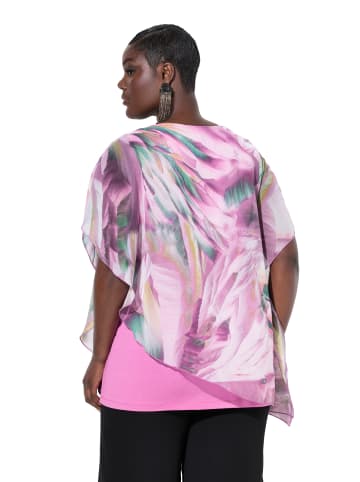 Ulla Popken Bluse in helle heide