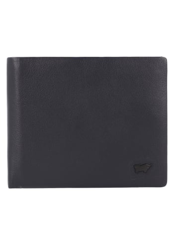 Braun Büffel Hannes Geldbörse RFID Schutz Leder 12 cm navy