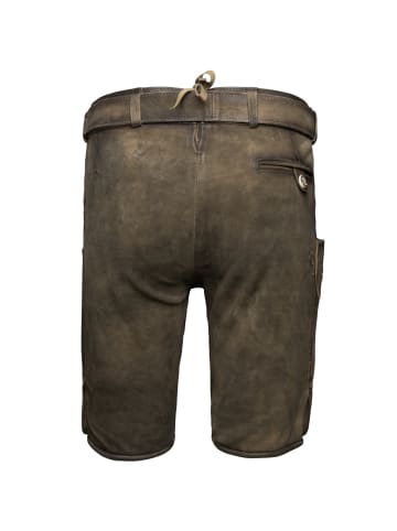 Maddox Country Lederhose ELM in braun