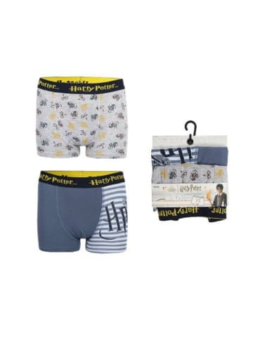 Harry Potter Boxershorts Unterhose 2er Set Perfekt 95% Baumwolle / 5% Elastane in Mehrfarbig