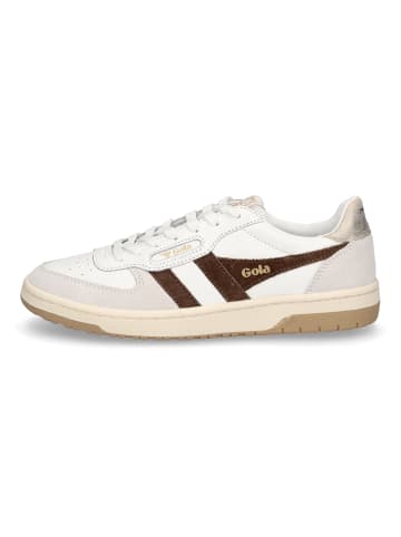 Gola Sneaker Hawk in Weiß Braun