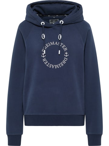 DreiMaster Maritim Kapuzenpullover in Dunkelmarine