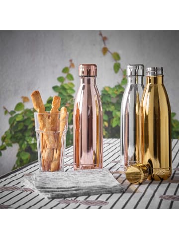 Butlers Isolierflasche 500 ml TO GO in Roségold