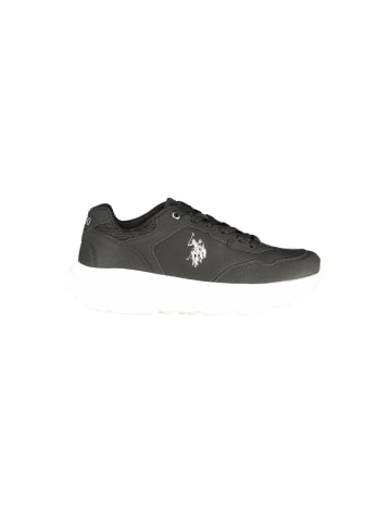 U.S. Polo Assn. Schwarz Damen Sneaker aus Polyurethan
