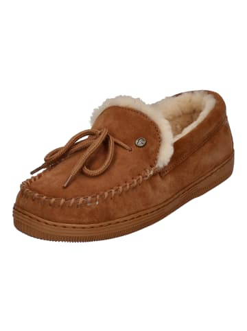 Warmbat Hausschuhe Koala Suede in braun