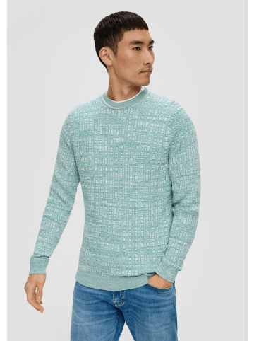 s.Oliver Strickpullover langarm in Petrol