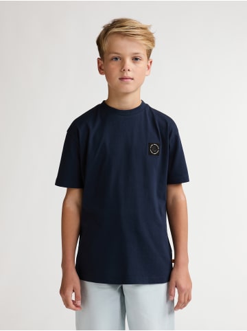 Petrol Industries Jersey T-Shirt Saguaro in Blau