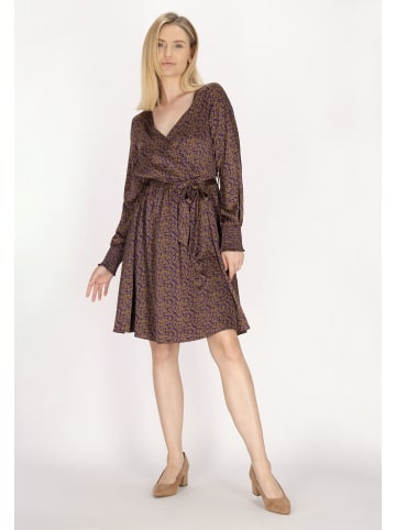 Usha Damen Dress in Violett Curry