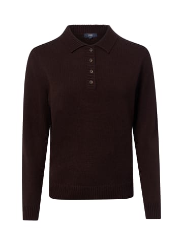 IPURI Cashmere-Pullover in schoko - 0001