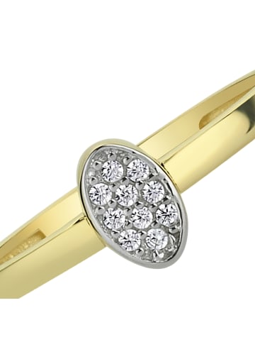BALIA Ring Gold 333 Gelbgold - 8 Karat Oval gold Größe 58 (18,5)