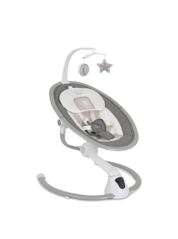 Cangaroo Babywippe Cloud, Timer, Mobile in grau