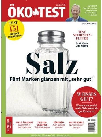 Hubert Burda Media 12 x ÖKO-TEST Zeitschrift (Gutschein für Jahres Abo)
