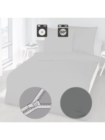 kaeppel Fein Biber Bettwäsche in anthrazit