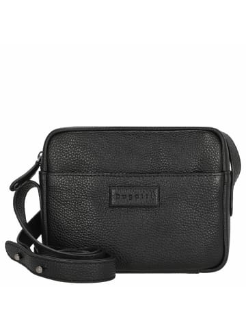 Bugatti Elsa - Schultertasche S Leder 18.5 cm (black) in schwarz