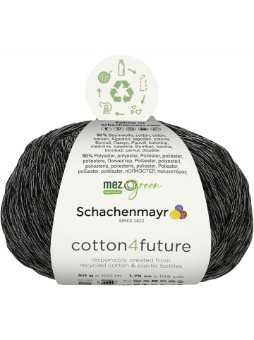 Schachenmayr since 1822 Handstrickgarne cotton4future, 50g in Black