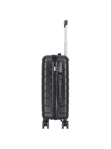 Nowi Bergamo 4 Rollen Kabinentrolley 56 cm schwarz