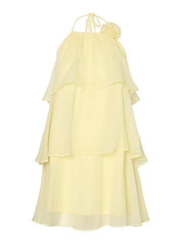 Pieces Minikleid in Pale Banana