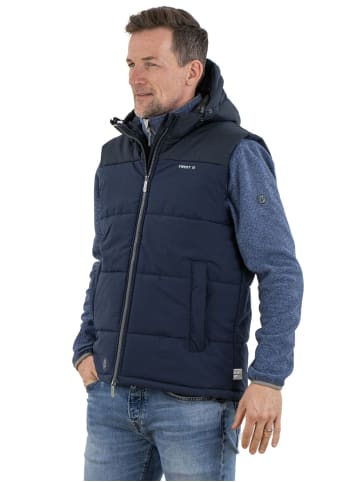 First B First B Steppweste Aiko in navy melange