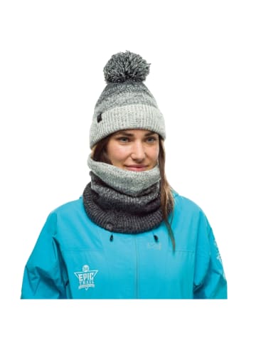 Buff Buff Masha Knitted Fleece Hat Beanie in Grau