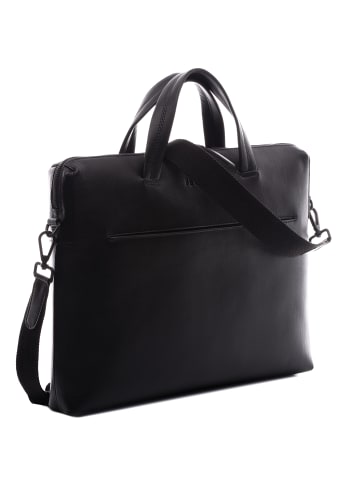 FEYNSINN Leder-Laptoptasche 15" Leder Aktentasche Unisex ENNO in schwarz