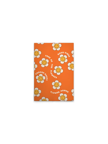 A.S. Création Leinwandbild Canvas Flower Power Orange