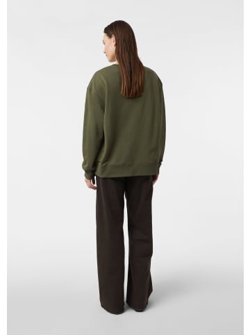 comma Sweatshirt  in  79D8_olivgrün