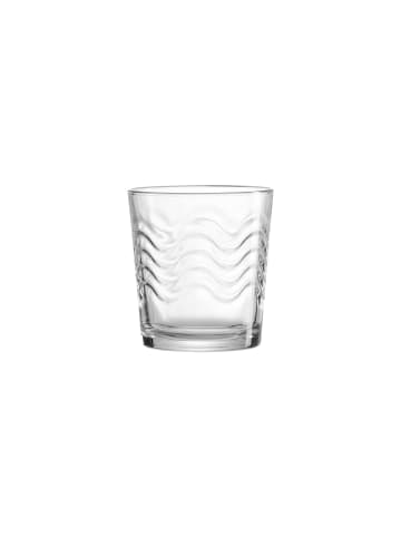 Ritzenhoff & Breker 6er Set Whiskybecher Wave 250 ml in transparent