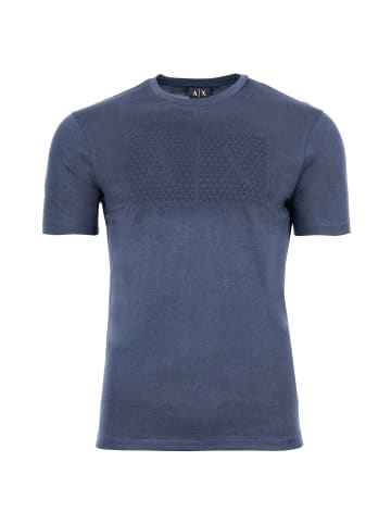 Armani Exchange T-Shirt 1er Pack in Graublau