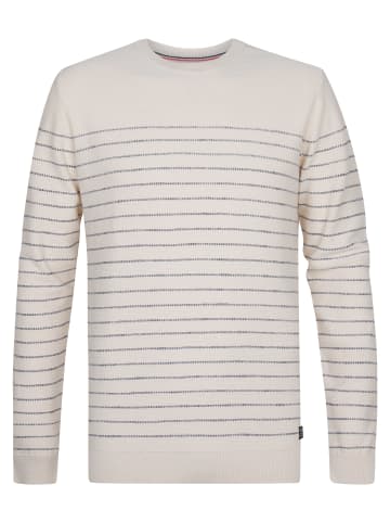 Petrol Industries Rundhals-Pullover Chiltepin in Weiß