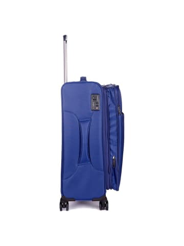 Stratic Light+ - 4-Rollen-Trolley 68 cm M erw. (black) in dark blue