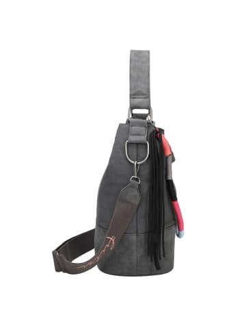 Fritzi aus Preußen Olga Limited Schultertasche 27 cm in leo soft anthra