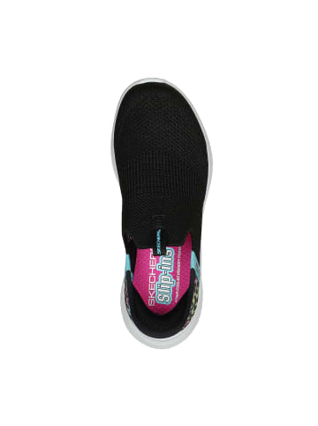 Skechers Slip-On Sneaker "ULTRA FLEX 3.0 COLORY WILD" in Schwarz / Mehrfarbig