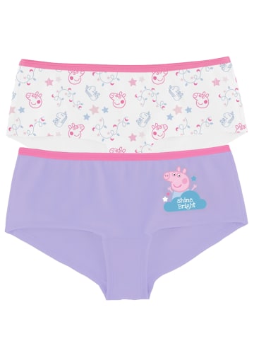 Peppa Pig 2er Pack Peppa Wutz Panty in Mehrfarbig