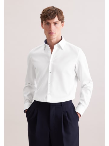 Seidensticker Business Hemd Slim in Weiß