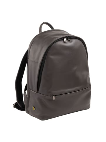 DuDu Casablanca Daypack Leder 40 cm Laptopfach in anthracite