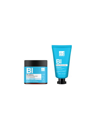 Dr Botanicals Blaubeer Superfood Body Duo – Antioxidative Pflege 2x60ml