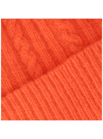 BREITER Strickmütze in rot