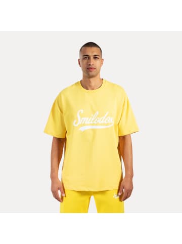 SMILODOX T-Shirt Lorik in Gelb