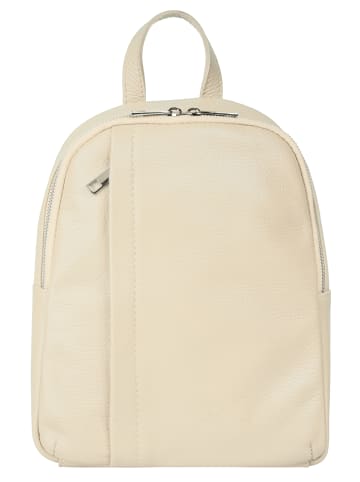 Samantha Look Rucksack echt Leder in beige
