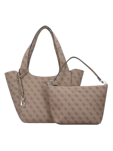 Guess Calista Shopper Tasche 45 cm in latte logo