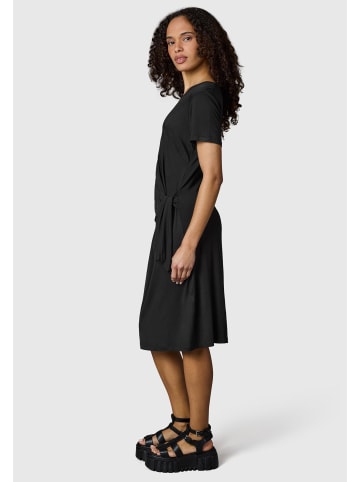 ragwear Shirtkleid Knotta in Black