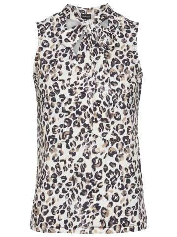 Laura Scott Shirttop in beige-leo-gemustert