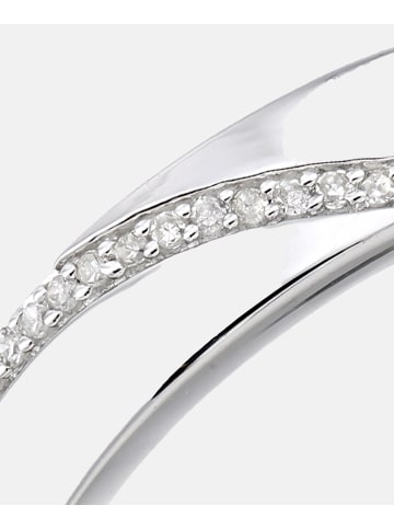 Diamant L'éternel Eternity-Ring aus 375 Weißgold mit 0.05 Karat Diamant