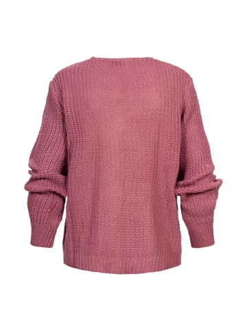 Cloud5ive Cloud5ive Knit Cardigan with buttons in nostalgia rose