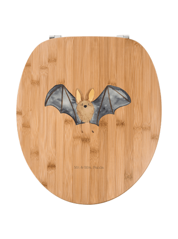 Mr. & Mrs. Panda WC Brille Fledermaus Flügel ohne Spruch in Braun