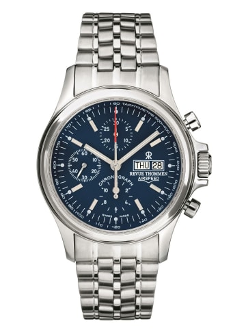 Revue Thommen Analoguhr für Herren in blau