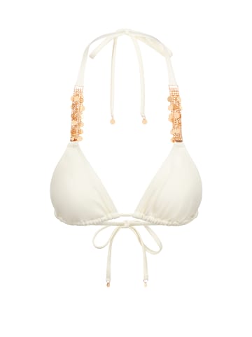 Moda Minx Bikini Top Alicia Coin Triangle in Coconut