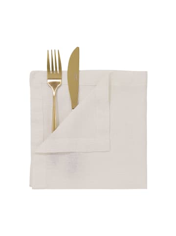 Butlers Serviette L 42 x B 42cm RIGA in Natur