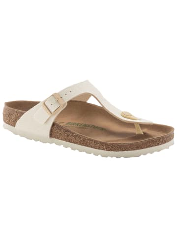 Birkenstock Zehentrenner Gizeh in canvas eggshell